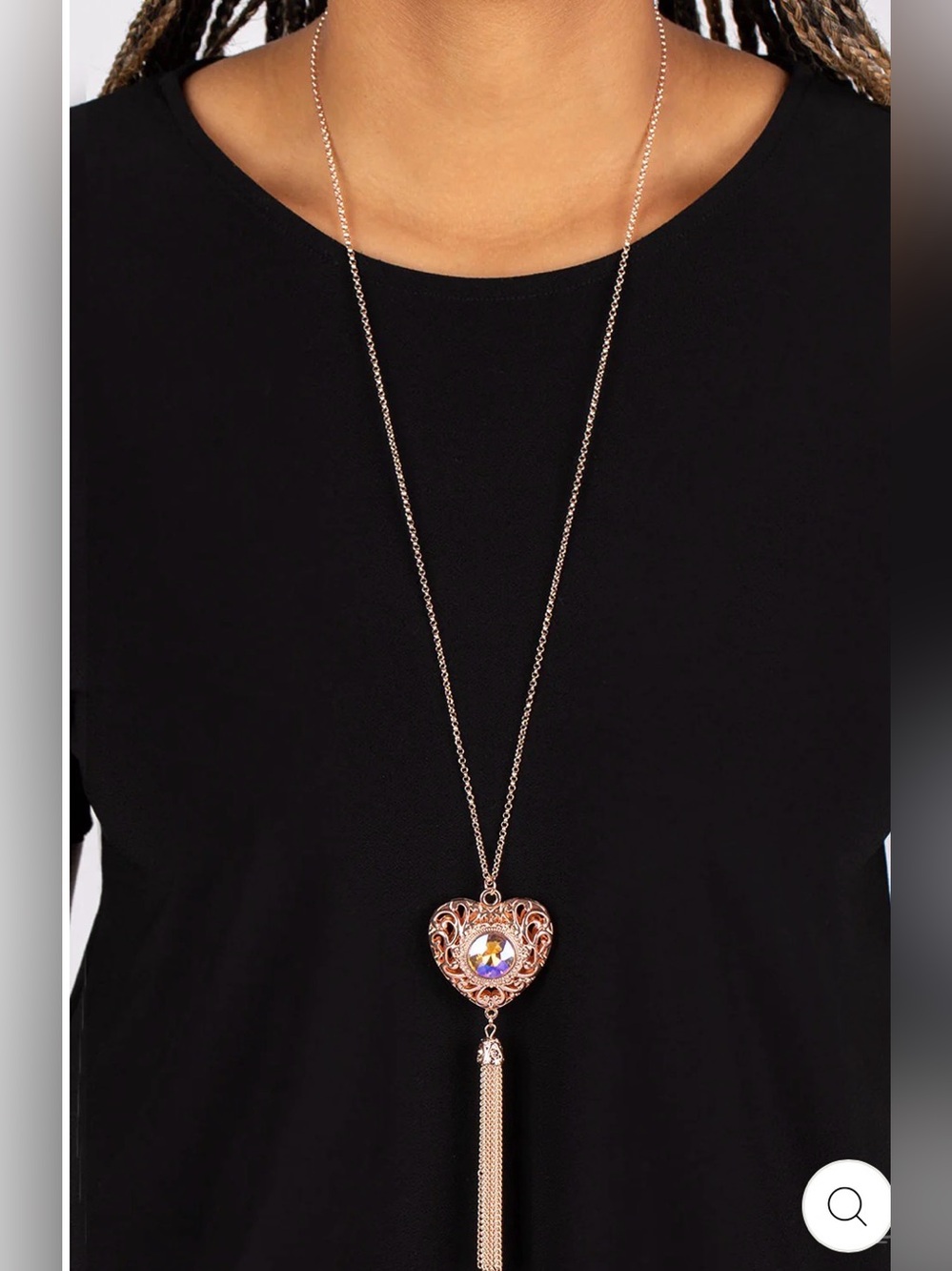 PRISMATIC PASSION Gold Necklace